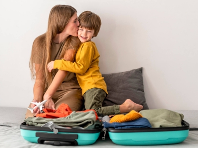 5 Dicas para arrumar uma mala para viagem com crianças